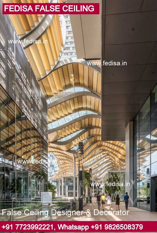 Office Roof Ceiling Design Passage Pop Design Pop For Ceiling Hall Design