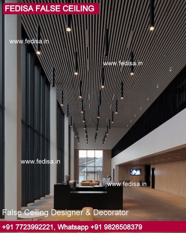 Hotel Ceiling Design Pop Jali Design False Ceiling Side Design