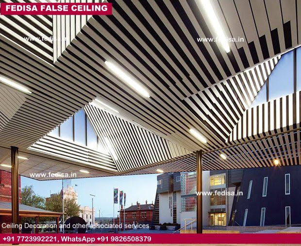 Office Forsling Design Ceiling Arch New Plus Minus Design