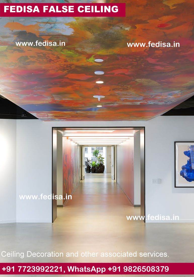 Office False Ceiling Design Ceiling For Living Room Passage Pop Ceiling Design