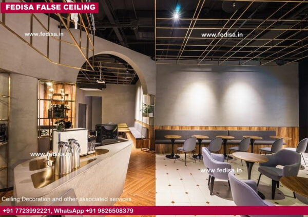 Hotel Pop Design Waffle Ceiling Designs Restaurant Interior Design