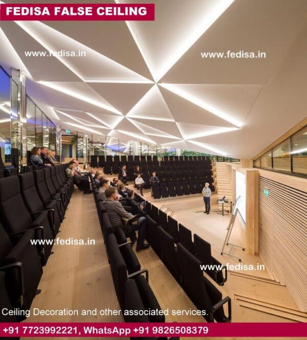 False Ceiling For Office Cabin Pop 2 Fan Design Cafe Menu Card Design