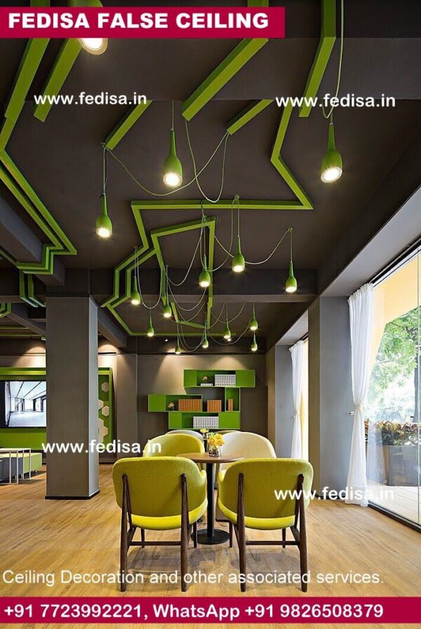 Ceiling Design For Office Cabin Pvc Wall Panel Ceiling Design Fast Casual Restaurant Design