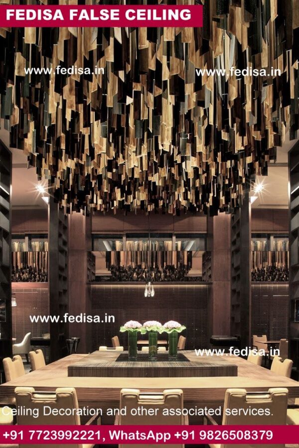 Small Office Pop Design Pvc Ceiling Design For Drawing Room Cafe Floor Design
