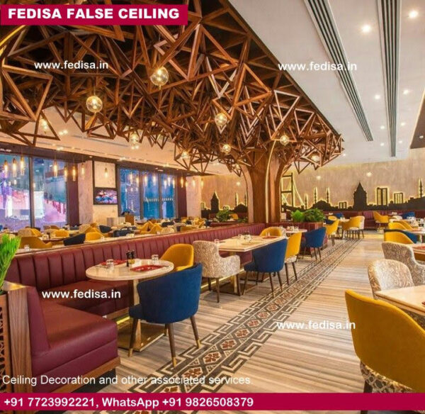 Pop Ceiling Design Office Pop Pooja Room Design Roof Restaurant Design