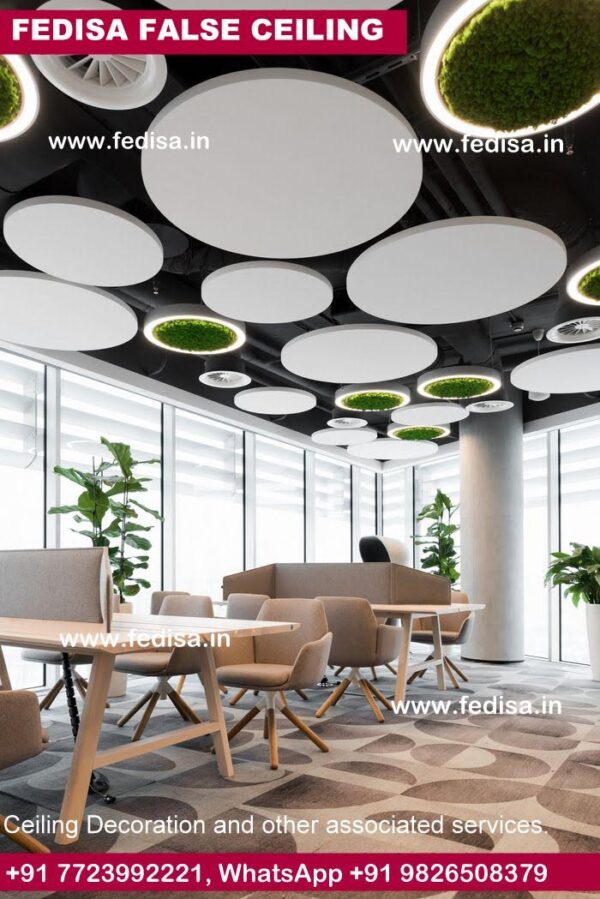 Office Ceiling Design Ideas Chhat Ka Pop Design Modern Industrial Restaurant