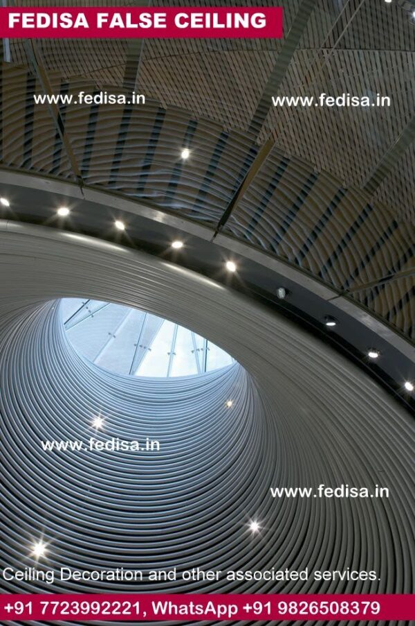 Fall Ceiling Design For Office Bamboo False Ceiling Design Cyber Cafe Decoration
