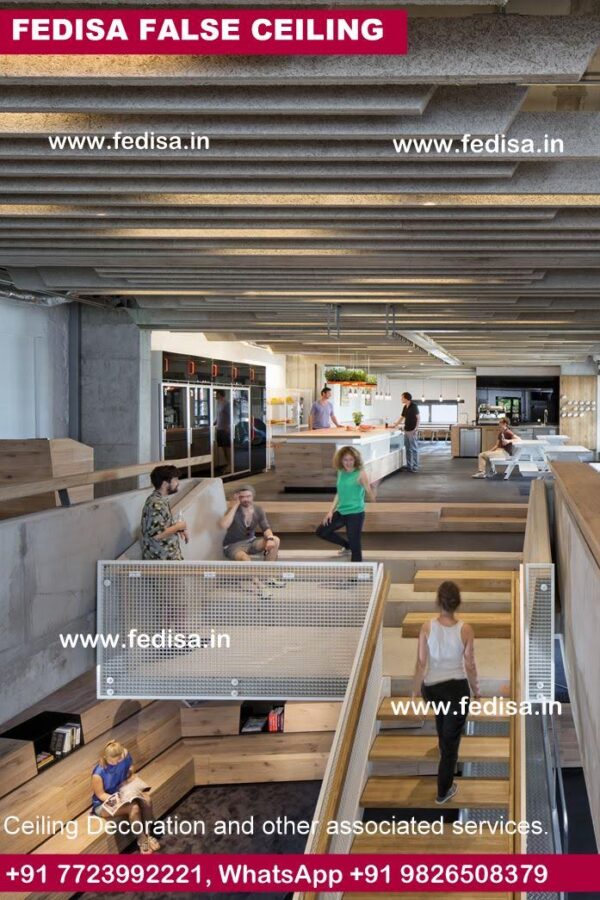 False Ceiling For Office Room Wooden False Ceiling Hotel Furniture Design