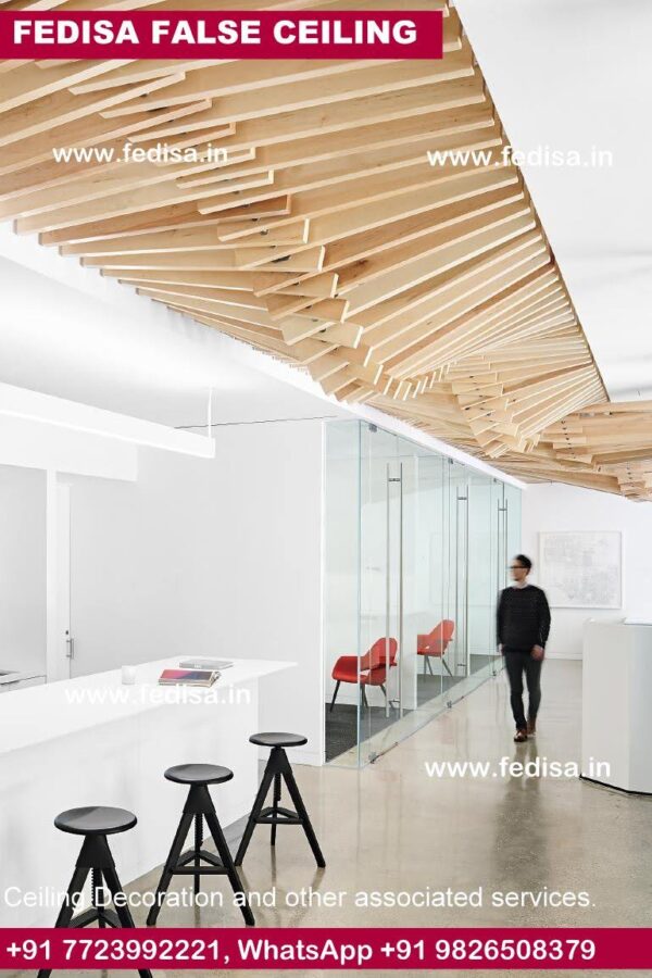 Office Gypsum Ceiling Design Outdoor False Ceiling Modern Hotel Exterior Design