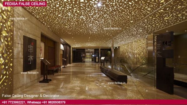 Down Ceiling Design For Office Homelane False Ceiling Unique Hotel Design