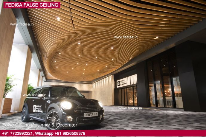 Pvc Office Ceiling Design Drywall False Ceiling Front Hotel Design