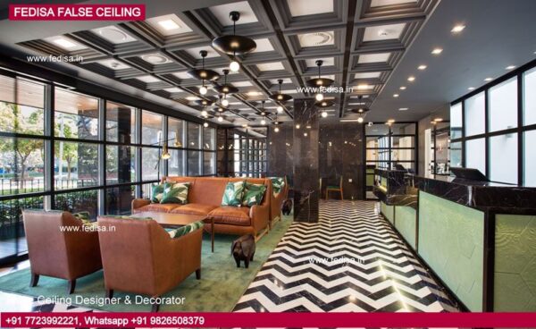 Small Office False Ceiling Design Roof False Ceiling Design False Ceiling Design For Small Restaurant