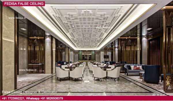 Pop Design For Small Office Ceiling Simple False Ceiling Design For Hall With 2 Fans Contemporary Style Restaurant