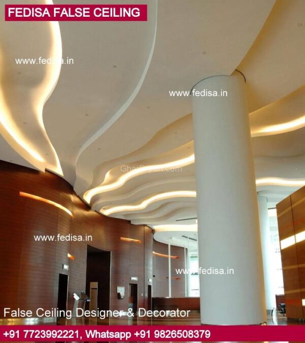 Modern Restaurant Ceiling Design Circle Pop Design Commercial Kitchen Equipment Design