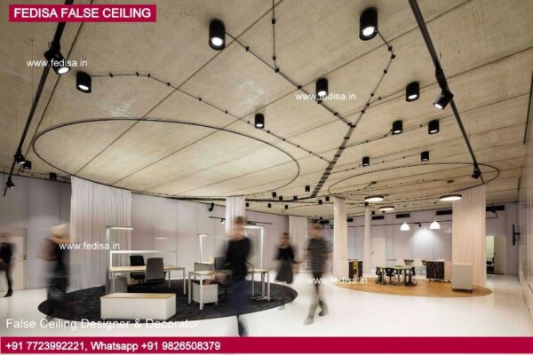 Ceiling Design For Cafe Pop Design For Square Hall Cafe Design