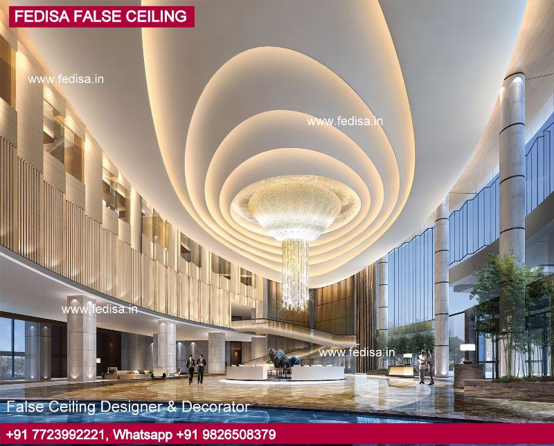 Office False Ceiling Pop Design For Concealed Light Mini Coffee Shop Design