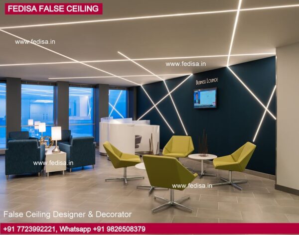 Pop False Ceiling Design For Office Cnc Pop Design Cafe Design For Small Space