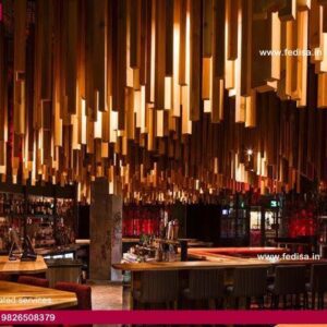 Pop Ceiling Design Office False Ceiling With 2 Fans Cafe Color Design