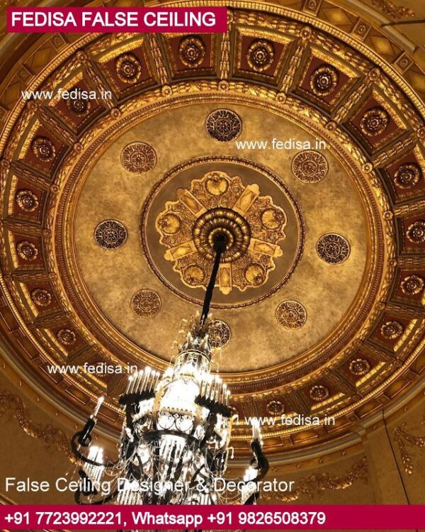 Modern Restaurant Ceiling Design Pop Design Fan Design Cafe Gachibowli