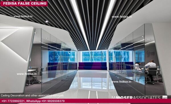 False Ceiling For Office Cabin Gallery Design Pop Vintage Coffee Design