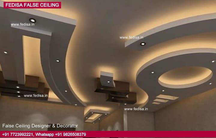 Living Room Gypsum Ceiling Design Pop Lobby Design Plaster Ceiling Design