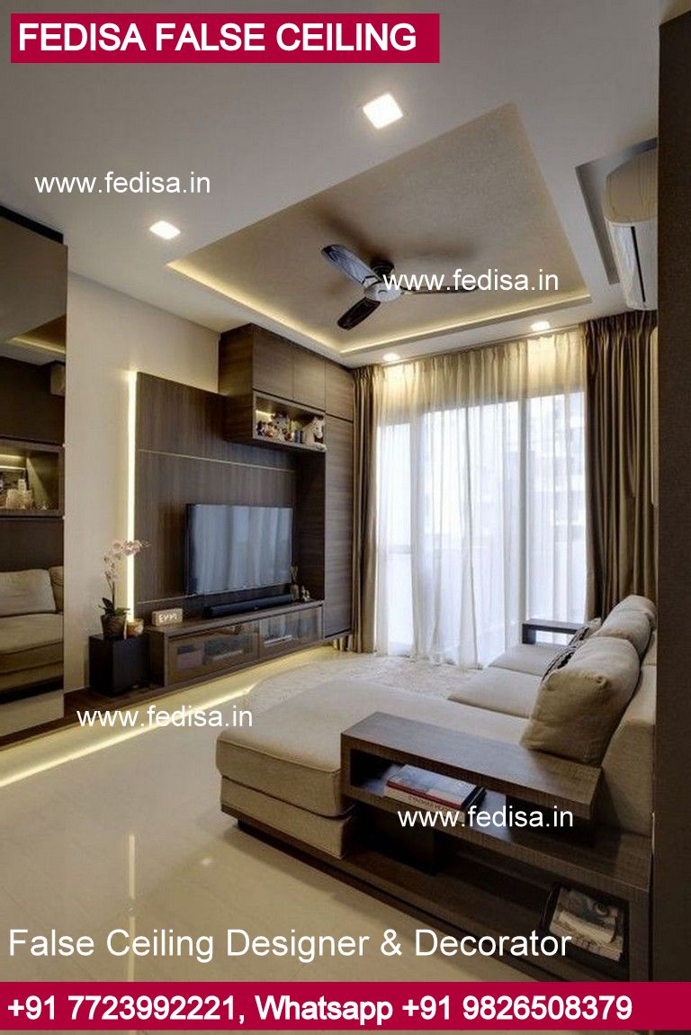 20 Fiber False Ceiling Ideas for an Amazing Look to Your Home