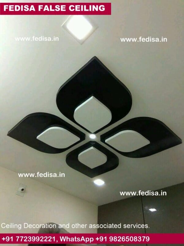 Pop Design With 2 Fan Simple Ceiling Design For Small House Ceiling