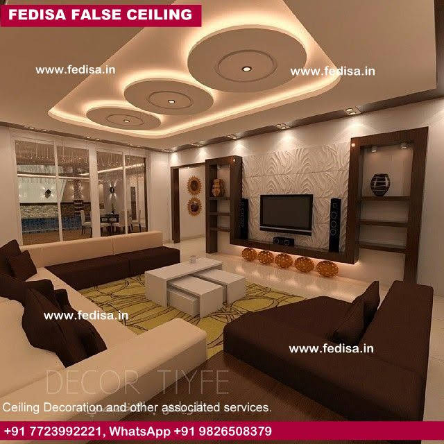 Latest Pop Plus Minus Design For Hall Cement Ceiling Corner Design New ...