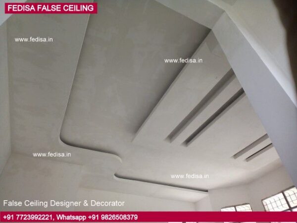 Gypsum Board Design For Living Room Dining Room Ceiling Ideas Plain False Ceiling Design