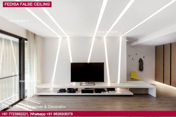 Tv Wall Ceiling Design Dining Room Ceiling Ideas Plain False Ceiling Design
