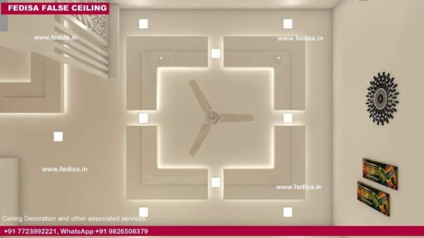 Plus Minus Design For Kitchen Dining Room Ceiling Ideas Plain False Ceiling Design