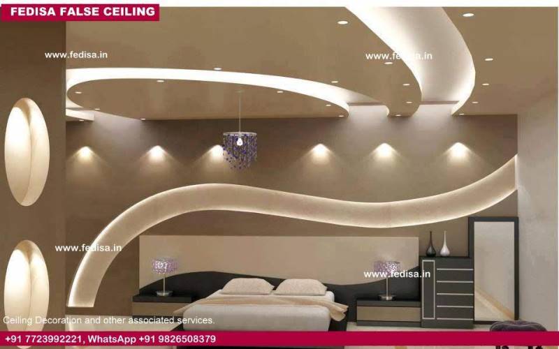 False Ceiling Design For Rectangular Living Room With Two Fans Latest Pop Ceiling Design Ceiling Design Ideas