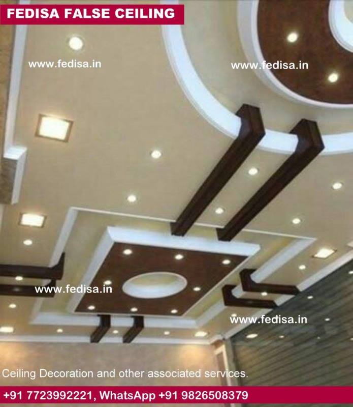 Pop Design For Hall Two Fan High Ceiling House Design Ceiling Border Patti
