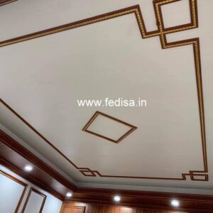 Wooden Pop Design Wooden Pvc False Ceiling Bedroom Ceiling Ideas
