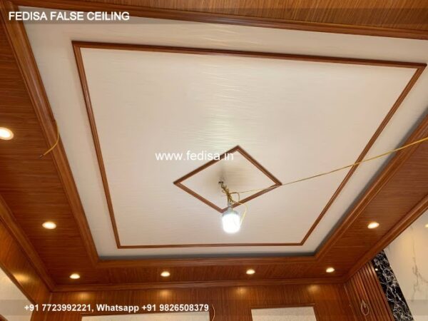 Wooden Pop Design Wooden False Ceiling Design For Bedroom Plus Minus Design Pop