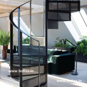 Steel Stair Railing With Glass Reinforcement Details Of Dog Legged Staircase Dog Legged Staircase Detailing Dog Legged Steel Staircase Details