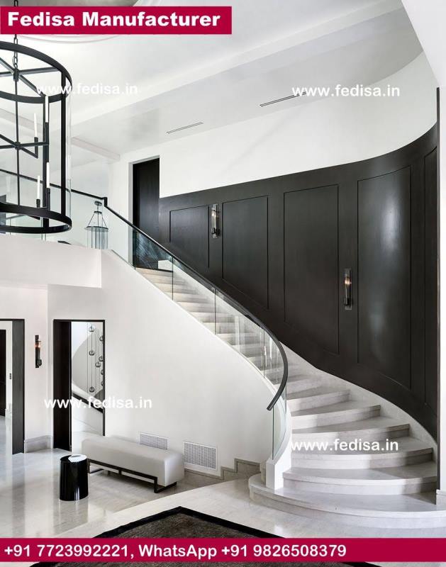 Metal And Glass Staircase Modular Steel Stairs Inox Stairs Tubular Steel Stairs