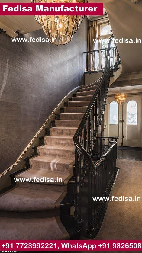 Ss Railing Staircase Tubular Steel Stairs Outside Metal Stair Railing Railing Stairs Steel
