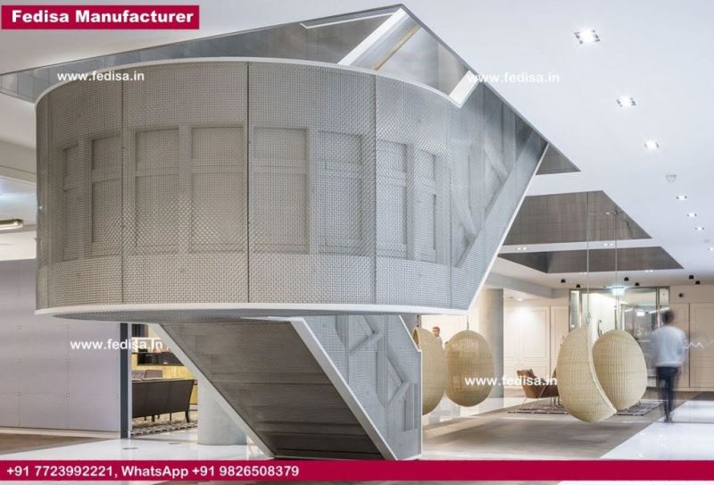 Stainless Steel For Stairs Home Round Stairs Round Stair Steps Round Concrete Stairs Design