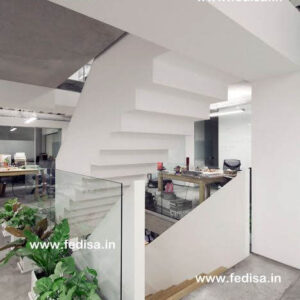 Mild Steel Staircase Modern Metal Staircase Railing Metal Curved Staircase Indoor Steel Stairs