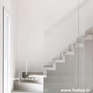 Metal Cable Stair Railing Spiral Staircase 2 Floors Building Circular Stairs Spiral Stair Steps