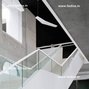 Steel Hand Railing For Stairs Round Stairway Rounded Bottom Stair Tread Half Circle Wooden Steps