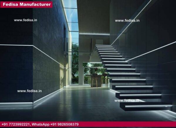 Steel Plate Stair, Half Spiral Stairs | Living room stairs