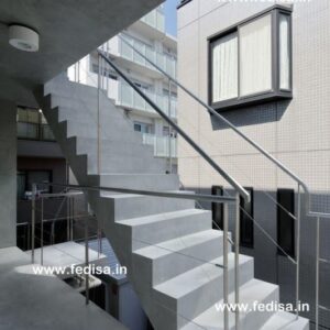 Cable Railing For Interior Stairs, Menards Metal Stair Railing | Living room stairs