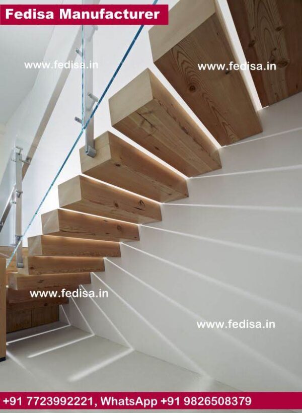 Stainless Steel Spiral Railing, staircase tiles design | Living room stairs