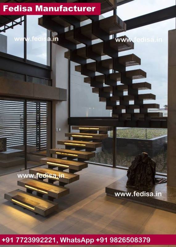 Steel And Timber Stairs, staircase yellow lupine care | Living room stairs