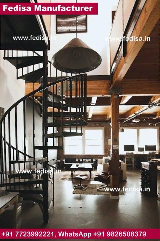Modern Cable Stair Railing, Steel Staircase Outdoor | Living room stairs