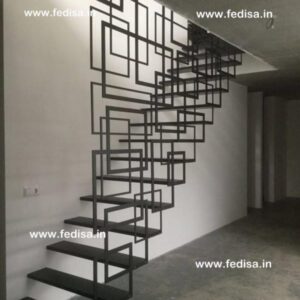 Square Pipe Staircase, Outside Steel Stairs | Living room stairs