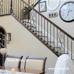 Folded Metal Staircase, White Glass Staircase | Living room stairs