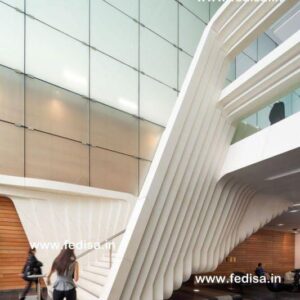 Stainless Steel Staircase Railing With Glass, Bespoke Glass Staircases | Living room stairs